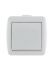 Выключатель 1-кл. ОП Nata 10А IP20 бел. LEZARD 710-0200-100