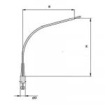 Кронштейн К1К-1.0-1.0-К110/48-0.048-ц Пересвет В00002728
