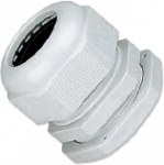 Кабельный ввод (сальник) пластиковый резьба PG21, диаметр кабеля 14-18 мм (1 упак./100 шт.)