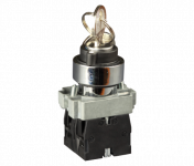 Переключатель в металлическом корпусе с ключом "0-1" IP44