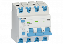 Автоматический выключатель дифф.тока D06 4р C40 30 мА электрон. тип АС ELVERT