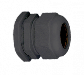 Кабельный ввод (сальник) пластиковый резьба M20x1,5, диаметр кабеля 6-12 мм (1 упак./100 шт.)