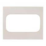 Рамка для розетки 2-м Стокгольм бел. PROxima EKF EYM-G-304-10