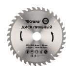 Диск пильный 210мм х36зуб х30мм Kranz KR-92-0121 Диск пильный 210мм х36зуб х30мм Kranz KR-92-0121