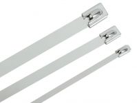 Хомут стальной ХСт 4.6х300мм (уп.100шт) IEK UHS10-D046-300-100