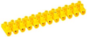 Колодка клеммная ЗВИ-10 н/г 2.5-6кв.мм 12 пар желт. IEK UZV7-010-06